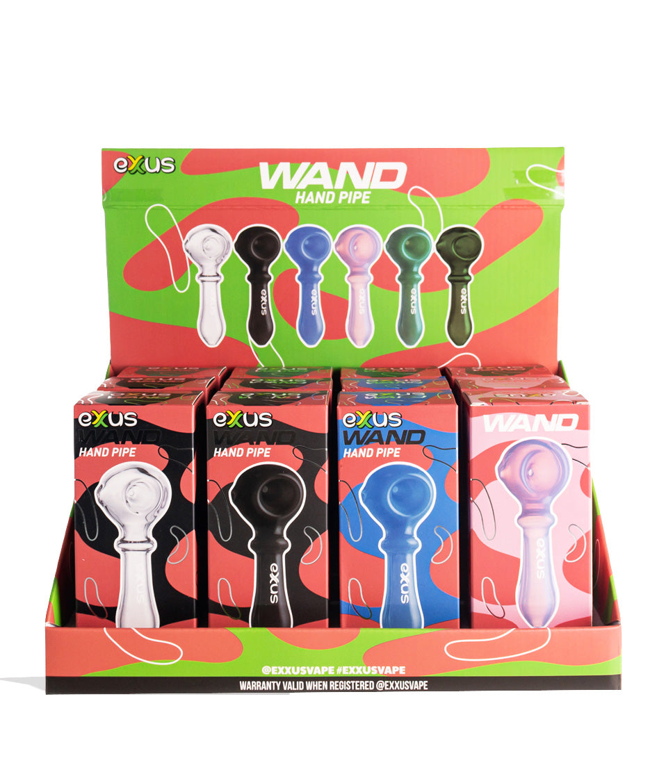 Shop Wholesale Exxus Vape Wand Hand Pipe 12pks  Got Vape Wholesale