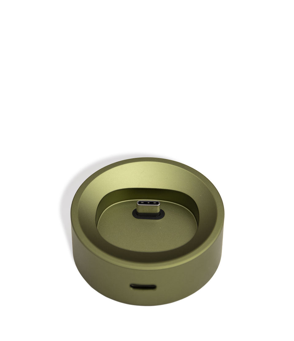 Greenstone PAX Flow Charging Dock Above View on White Background