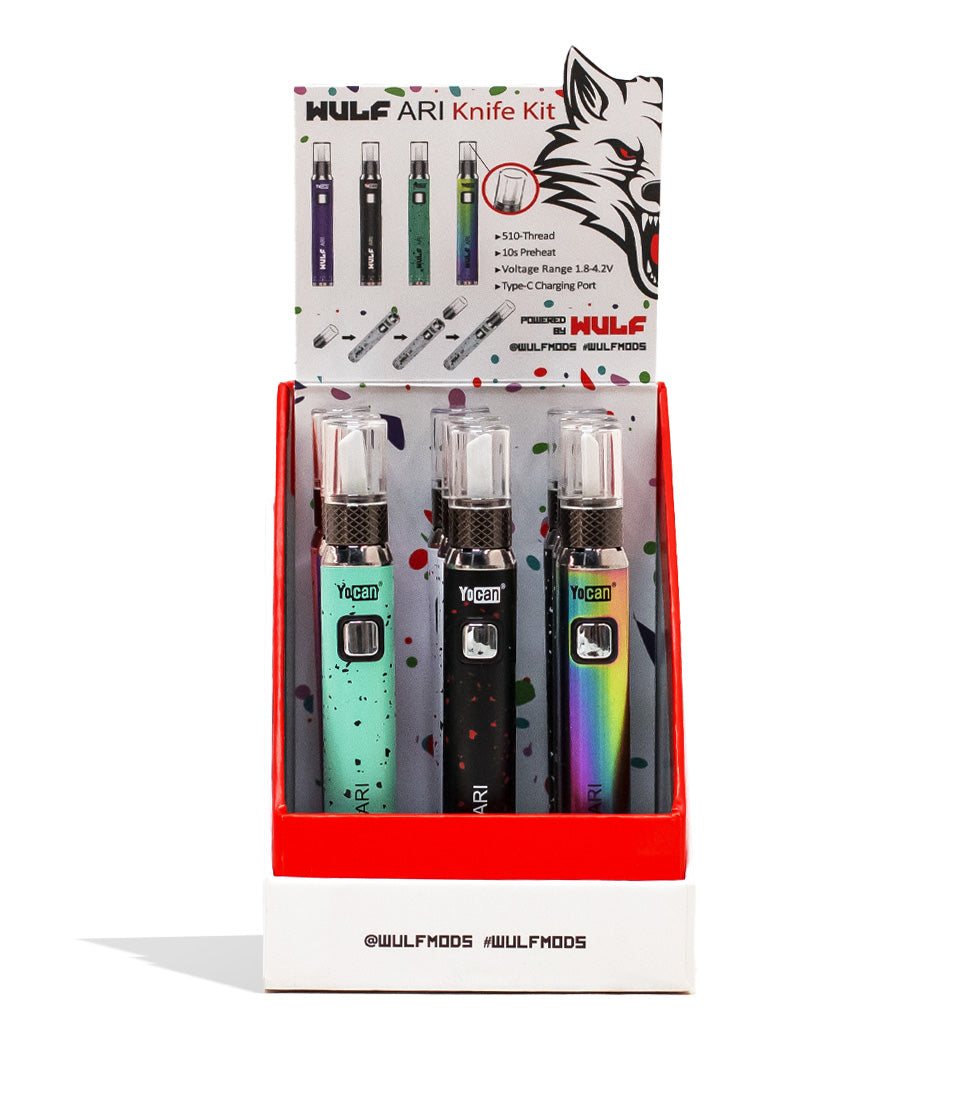 Get Wholesale Wulf Mods Ari Knife Kit 9pks – Got Vape Wholesale