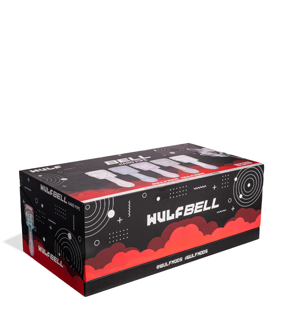 Wulf Mods Bell Hand Pipe 15pk Closed Angle View on White Background