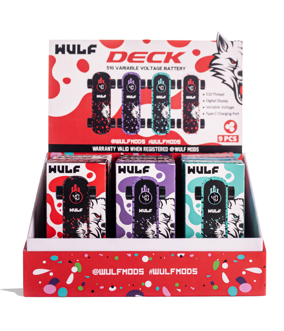 Shop Wholesale Wulf Mods Deck Skateboard Voltage Battery 9pks Got Vape Wholesale Shop Wholesale Wulf Mods Deck Skateboard Voltage Battery 9pks Got Vape Wholesale