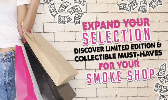 Amplíe su selección: ¡Descubra ediciones limitadas y artículos coleccionables imprescindibles para su tienda de humo de Got Vape Wholesale! 
