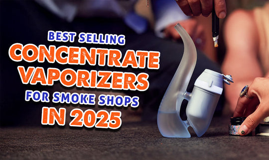 Los vaporizadores de concentrados más vendidos en tiendas de tabaco en 2025