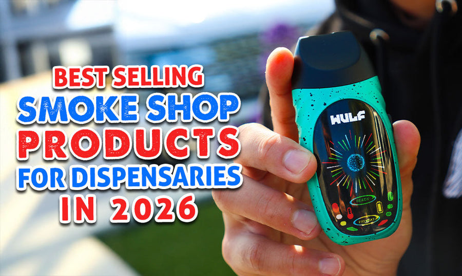 Best Selling Smoke Shop Products for Dispensaries in 2026