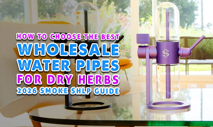 How to Choose the Best Wholesale Water Pipes for Dry Herbs (2026 Smoke Shop Guide)