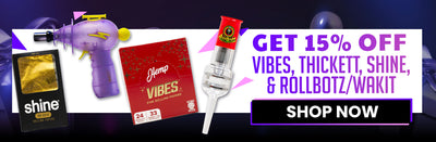 Got Vape Wholesale 15% Off Vibes, Thicket, Shine, & Rollbotz/Wakit Black Friday Sale
