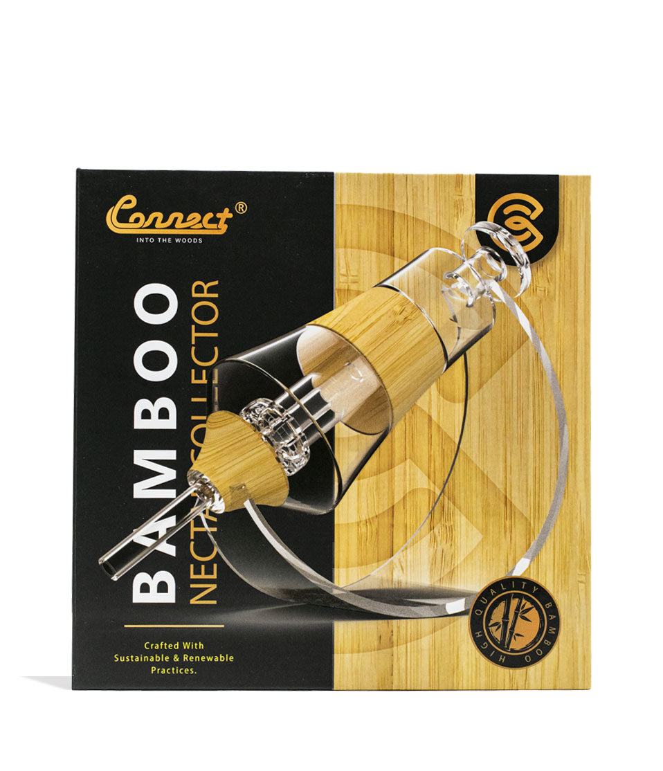 Bamboo Connect Wood Nectar Collector Packaging Front View on White Background