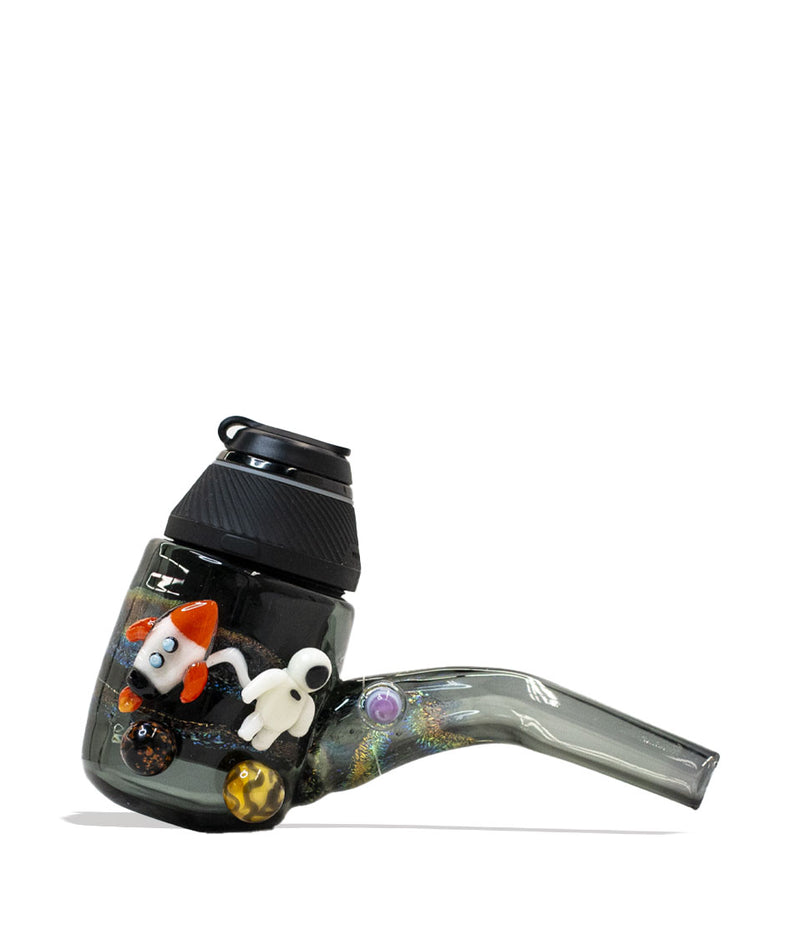 Empire Glassworks Galactic Sherlock Puffco Proxy Attachment Front View on White Background