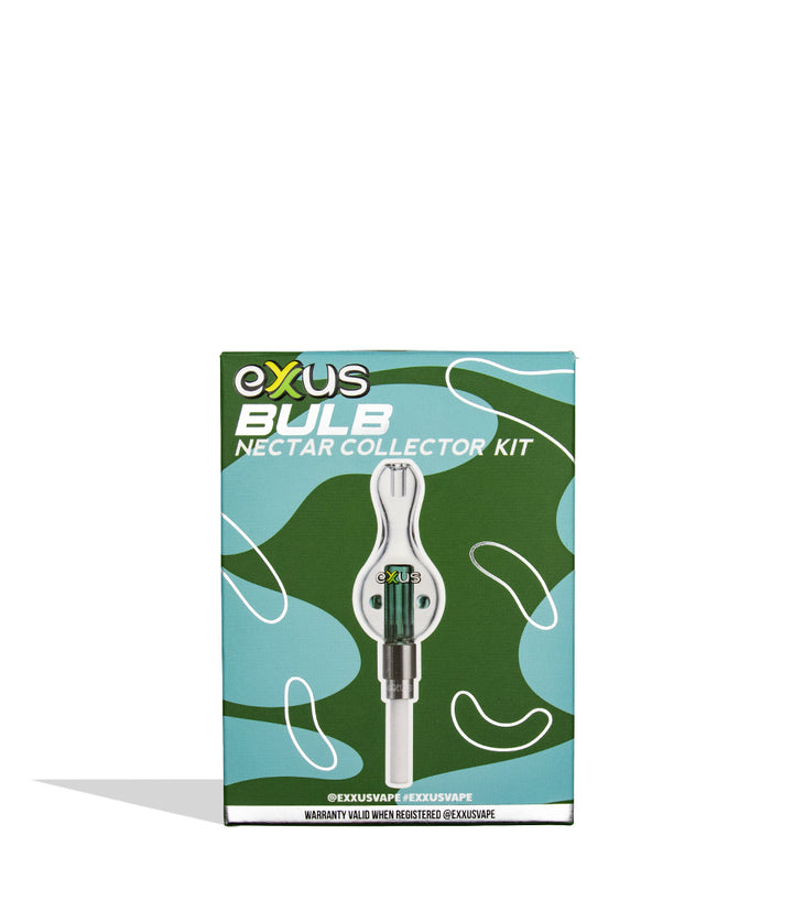 Exxus Bulb Nectar Collector Individual packaging on white background in teal color variant