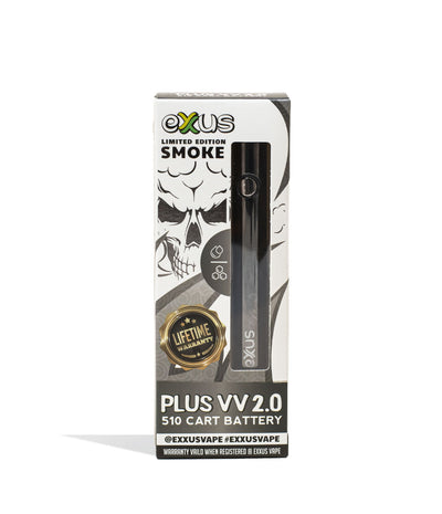 Smoke Exxus Vape Plus VV 2.0 Cartridge Vaporizer 12pk Packaging Single Front View on White Background