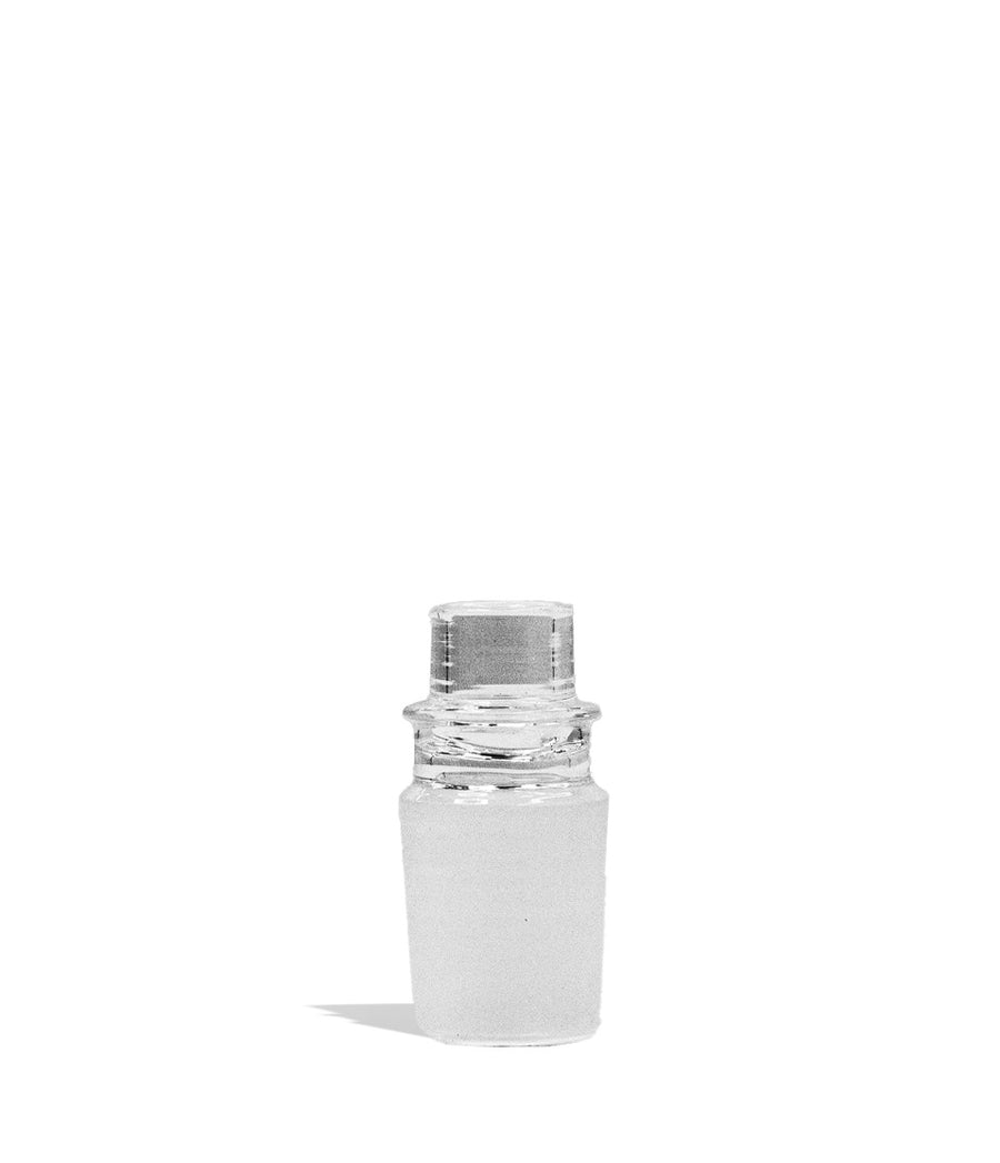 Male 18mm G Pen Connect Metal Connector for Glass Adapters on white studio background
