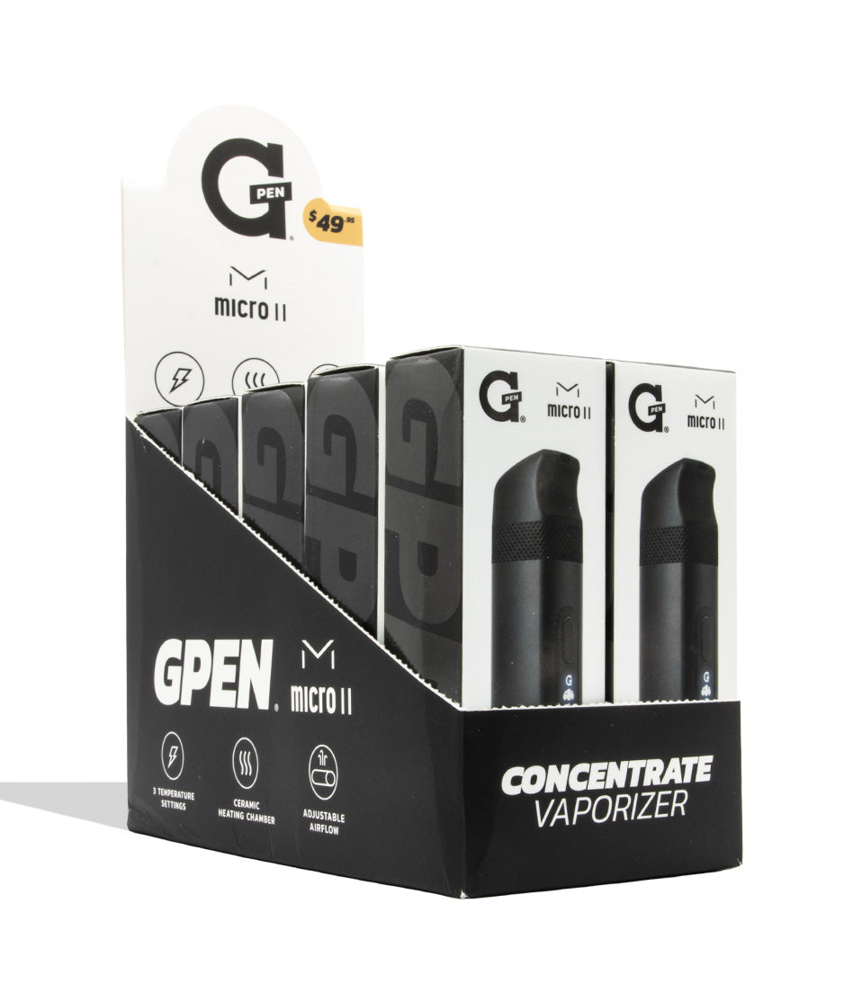 gpen micro 2 display box quarter view on white background