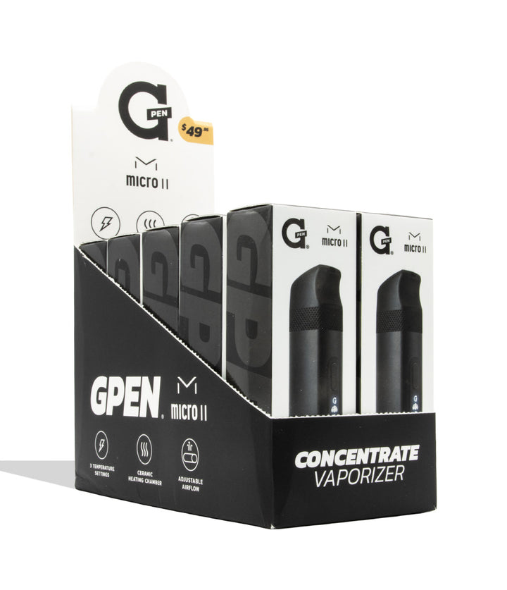 gpen micro 2 display box quarter view on white background