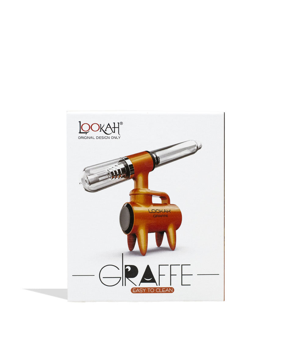 Orange Lookah Giraffe Electric Nectar Collector Packaging on White Background