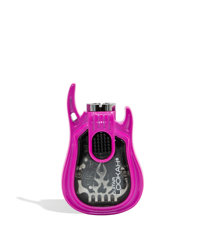Pink Lookah Guitar 510 Voltage Battery Front View on White Background