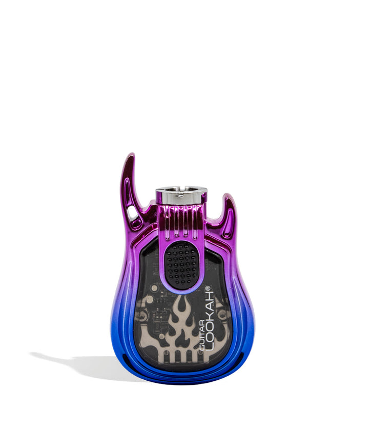 Rainbow Lookah Guitar 510 Voltage Battery Front View on White Background