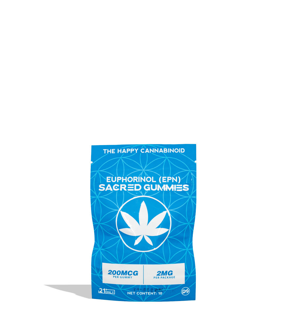 A blue stand-up pouch of &