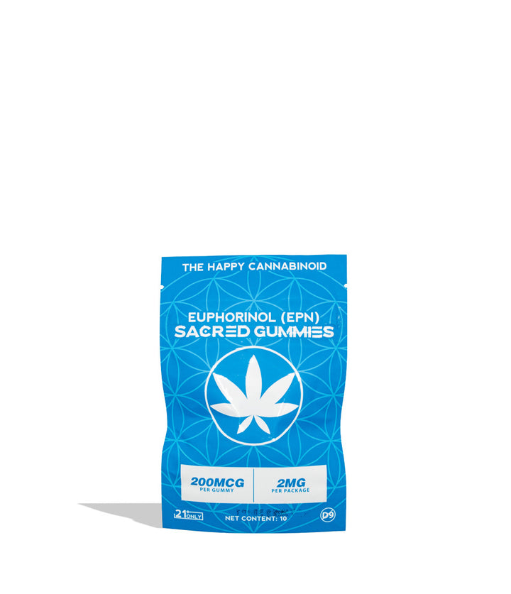 A blue stand-up pouch of &