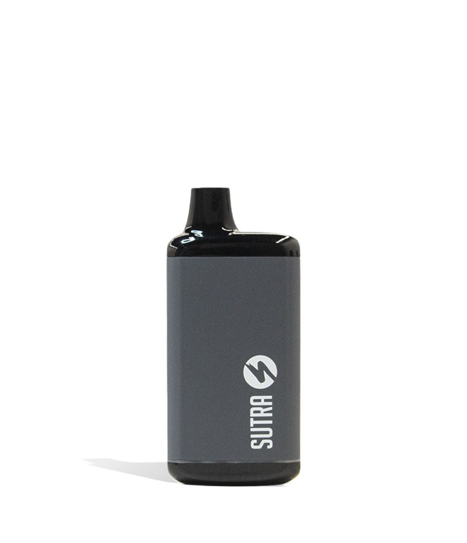 Gunmetal front Sutra Vape SILO Pro Auto Draw Cartridge Vaporizer on white background