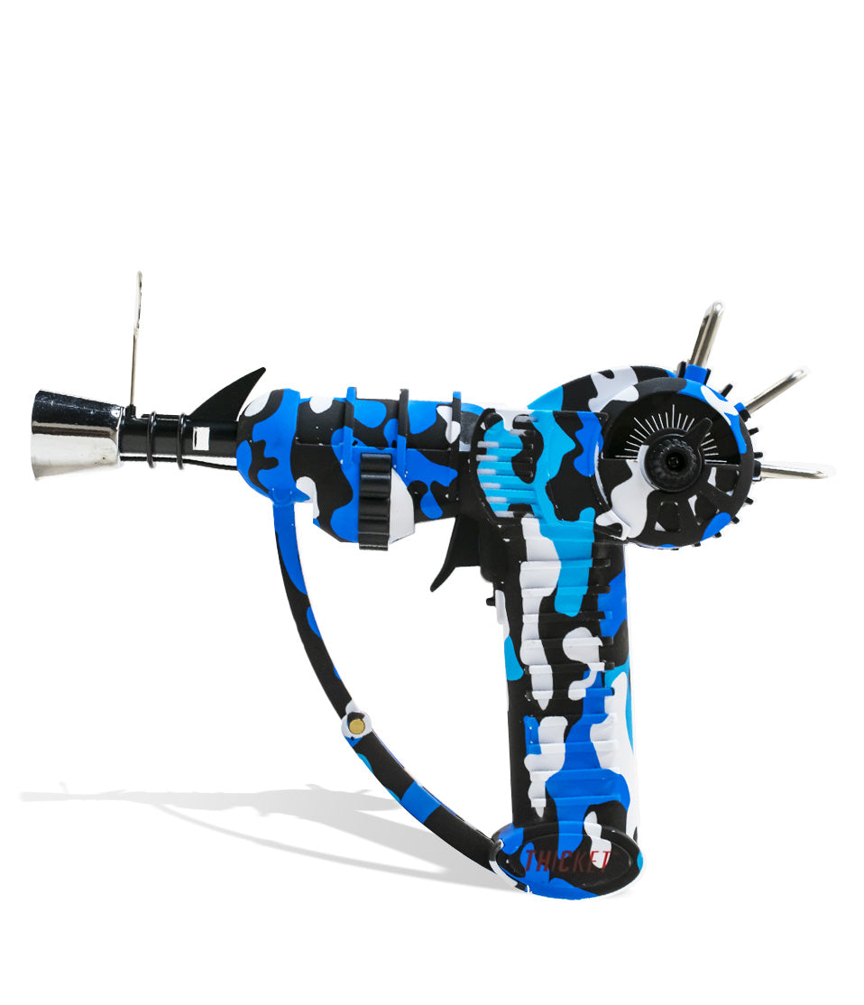 Blue Camouflage Thicket Spaceout Ray Gun Torch on white background