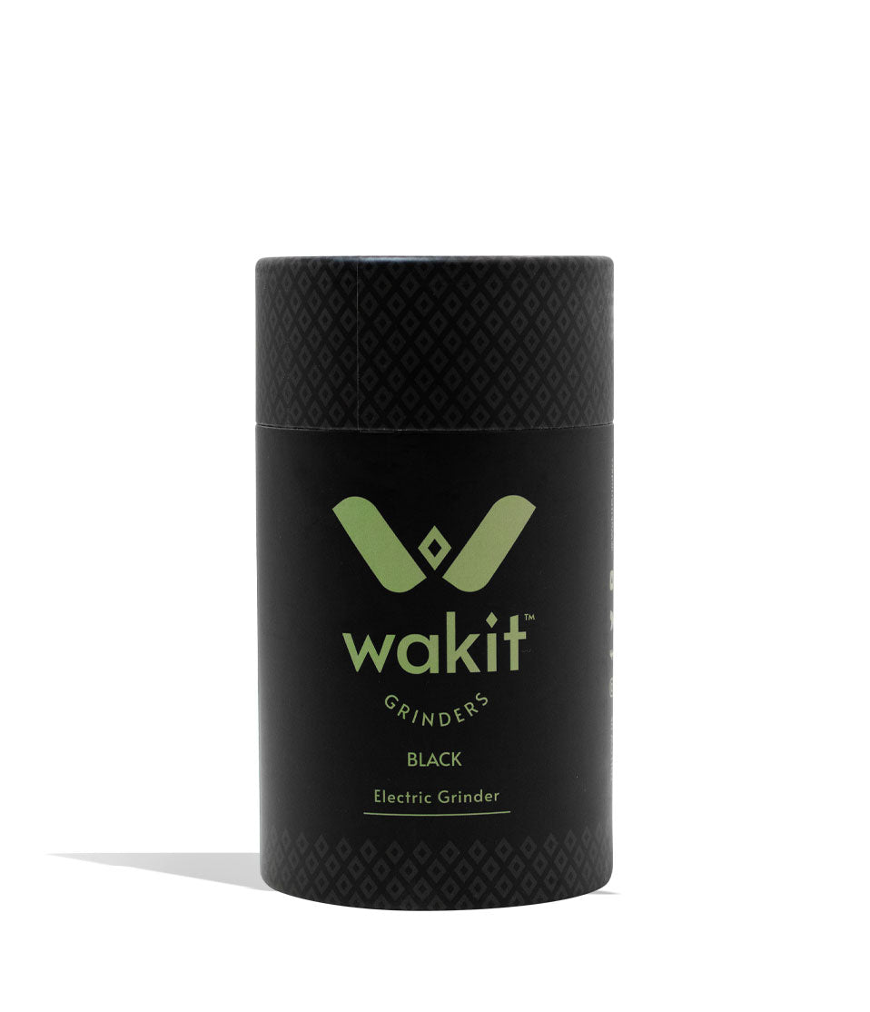 Wakit KLR Series Rechargeable Electric Grinder Black packaging front view on white background