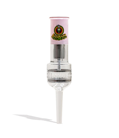 Bubblegum Pink Wakit Rollbotz Robokone Electric Grinder and Cone Filler Front View on White Background