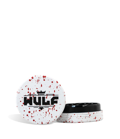 White Red Wulf Mods 2pc 50mm Spatter Grinder on white background