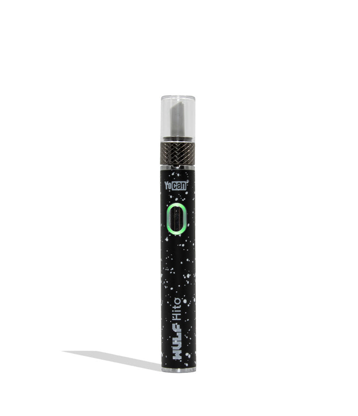 Wulf Mods Hito Knife Kit black white spatter colorway on a white background