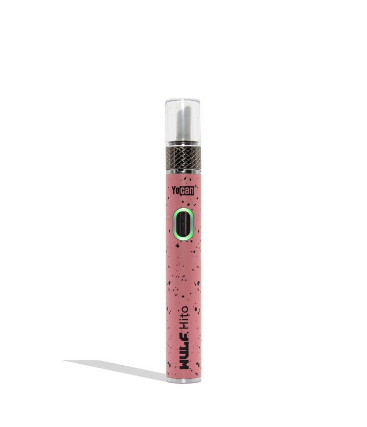 Wulf Mods Hito Knife Kit pink black spatter colorway on a white backround