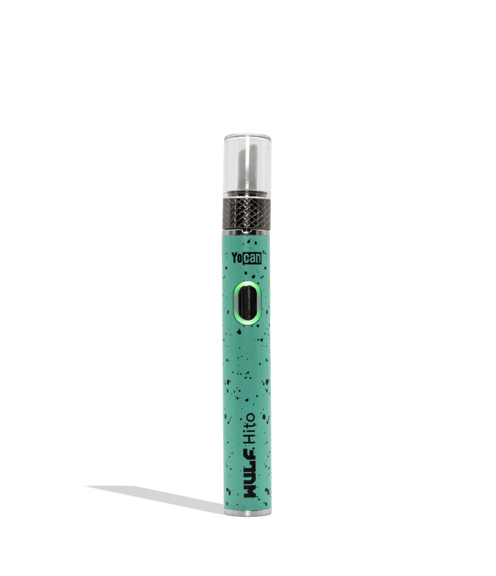 Wulf Mods Hito Knife Kit teal black spatter colorway on a white background