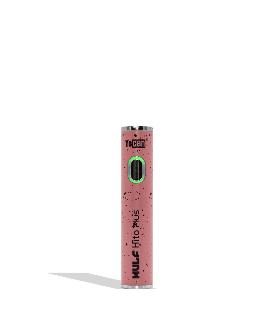 WULF Hito Plus pink black spatter on a white background.