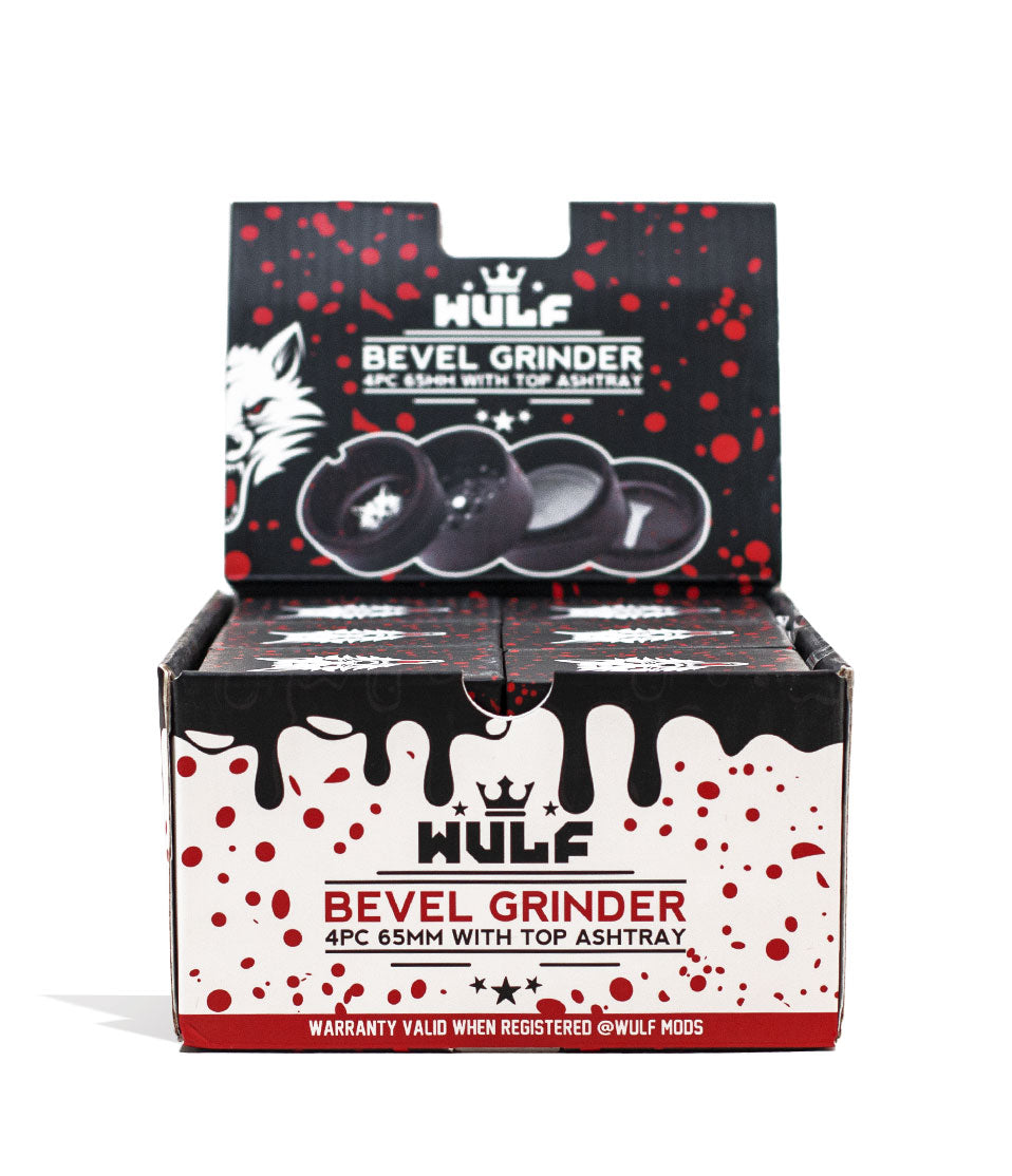 Buy Wholesale Wulf Mods 4pc 65mm Bevel Grinder 6pks – Got Vape
