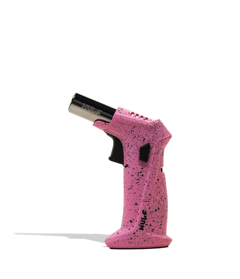 Pink Black Spatter Wulf Mods Clash Torch on white studio background