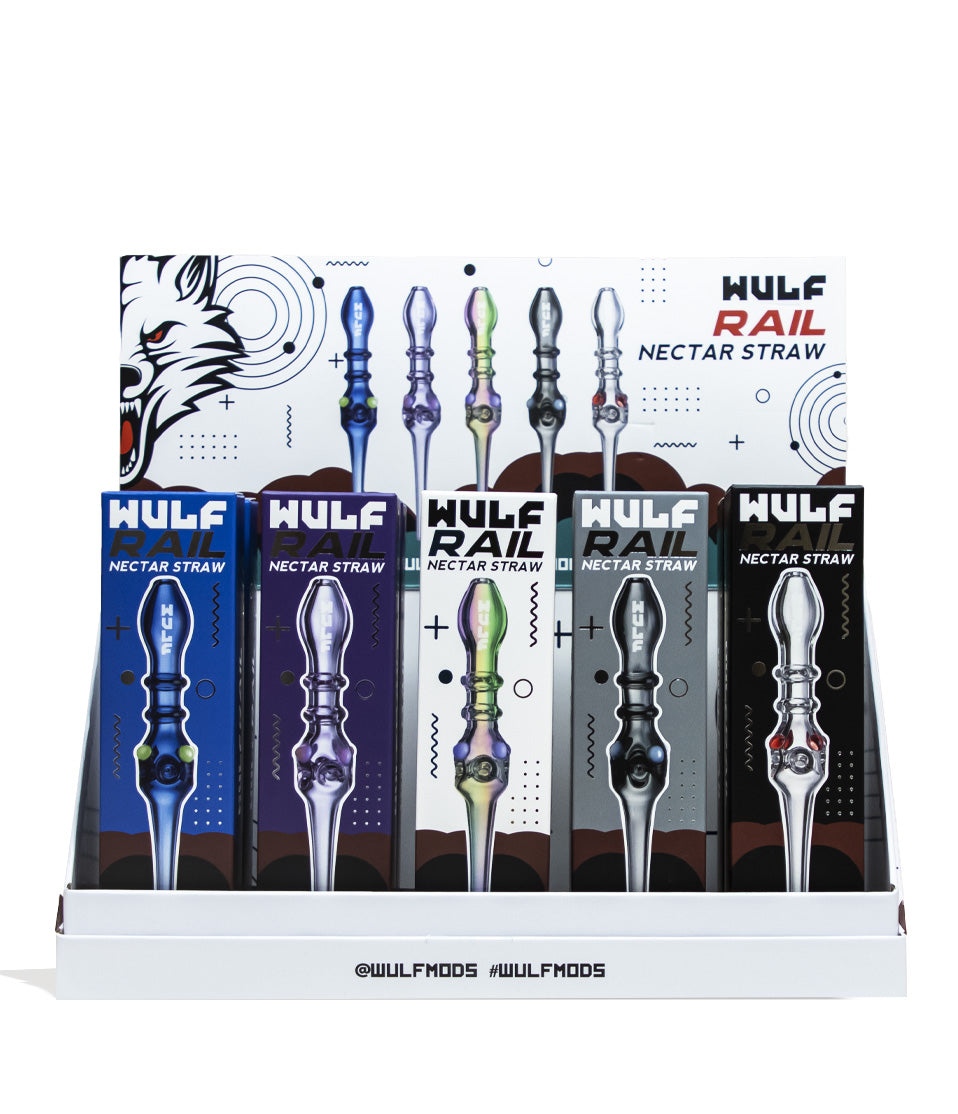 Get Wholesale Wulf Mods Rail Nectar Straw 15pks – Got Vape Wholesale