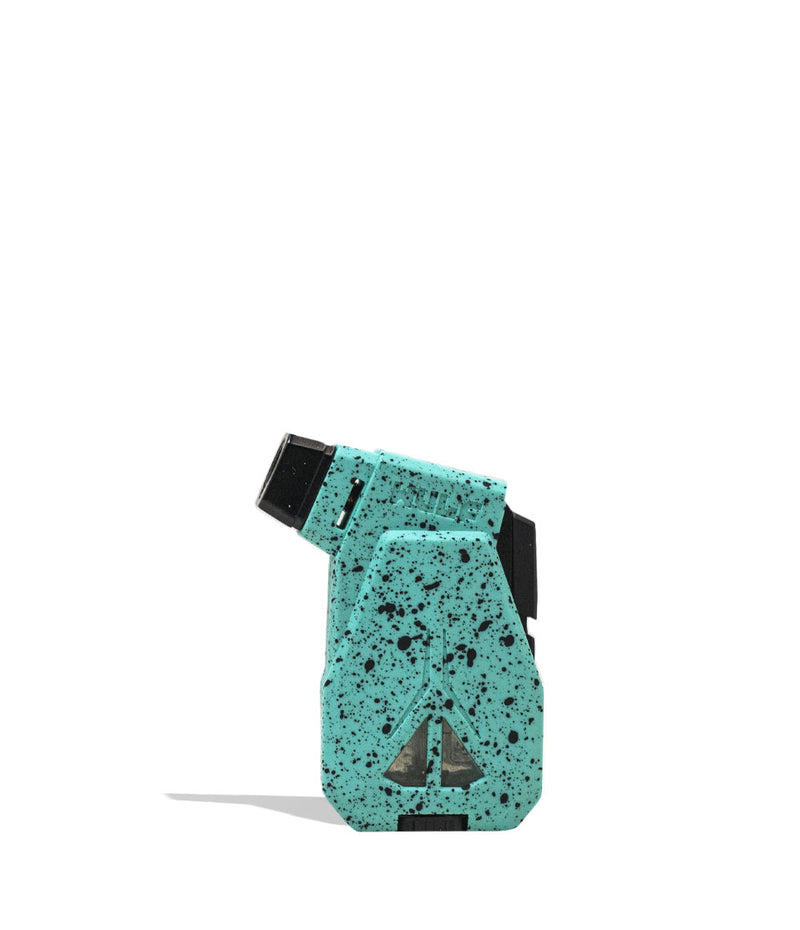 Teal Black Spatter Wulf Mods Speed Torch Front View on White Background