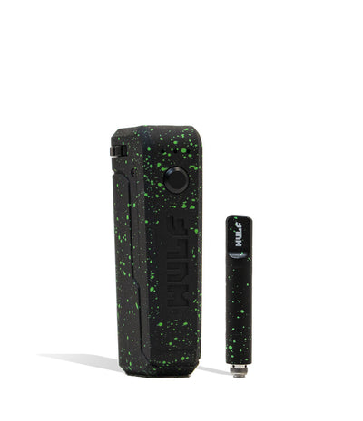 Black Green Spatter Wulf Mods UNI Max Concentrate Kit Front View on White Background