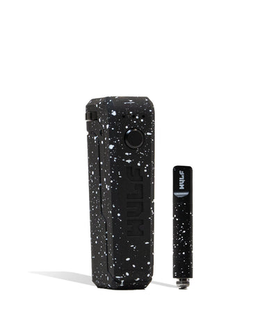 Black White Spatter Wulf Mods UNI Max Concentrate Kit Front View on White Background