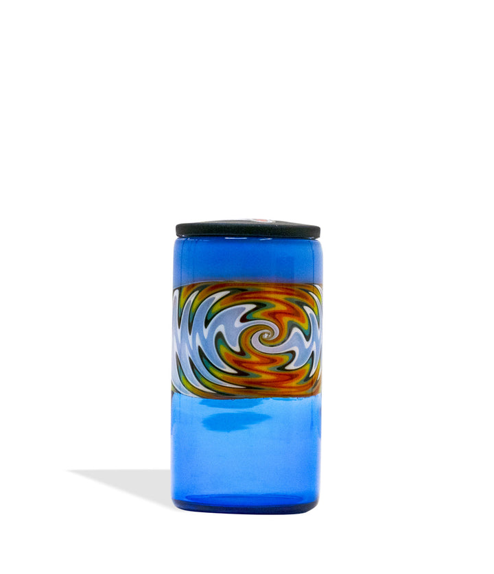Wulf Mods Glass Nug Jar 4pk Blue Jar front view on white background