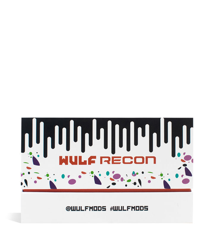 Assorted Wulf Mods Recon Cartridge Vaporizer 9pk side view on white background