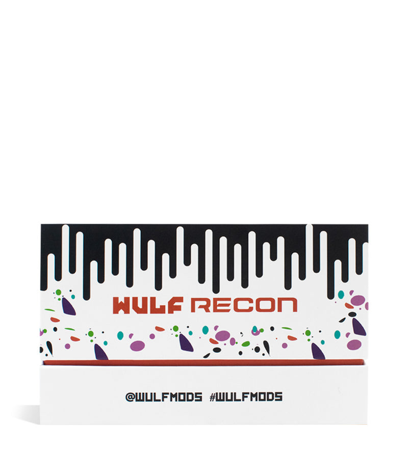 Assorted Wulf Mods Recon Cartridge Vaporizer 9pk side view on white background