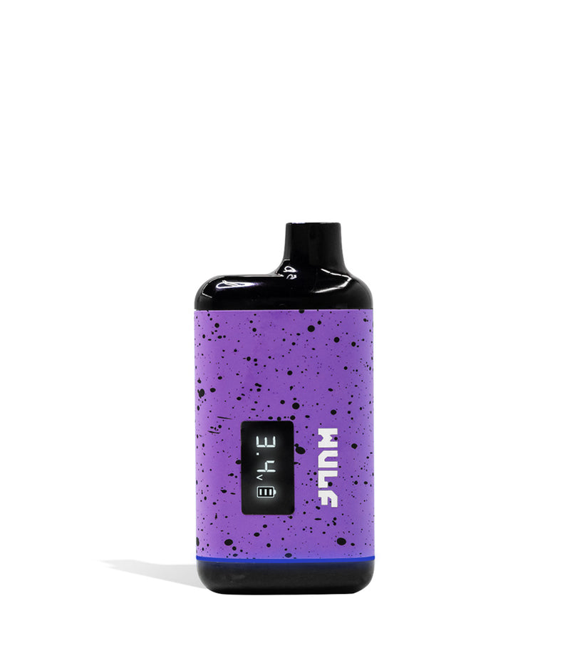 Purple Black Spatter Wulf Mods Recon Cartridge Vaporizer 9pk on white background