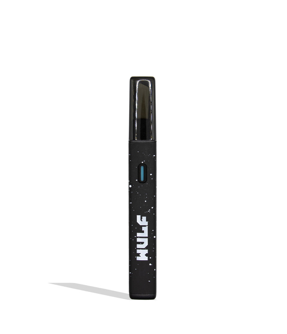 Wulf Slyce hot knife black white spatter individual packaging on a white background