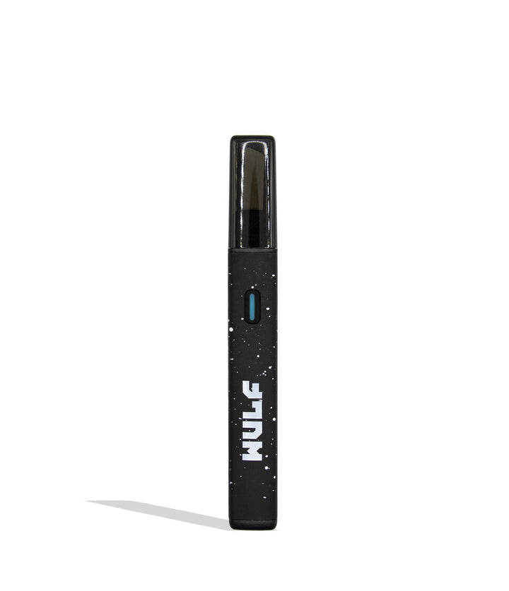 Wulf Slyce hot knife black white spatter individual packaging on a white background