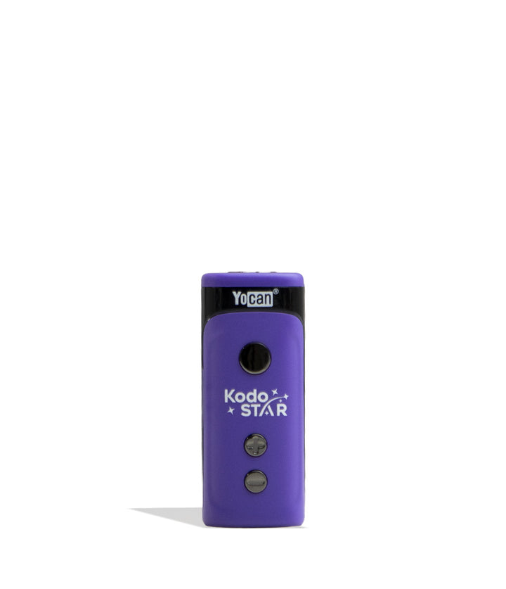 Purple Yocan Kodo Star Variable Voltage Battery 15pk Front View on White Background
