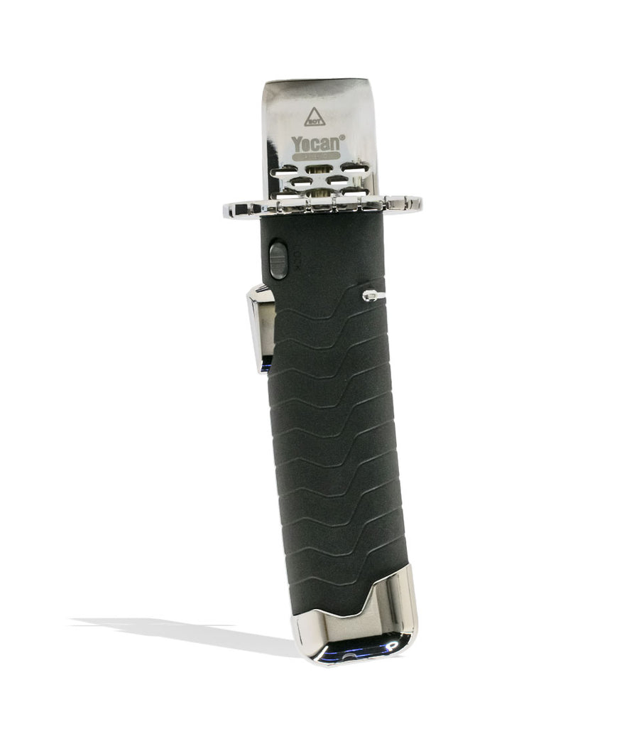 Silver Yocan Red Series Katana Torch Front View on White Background