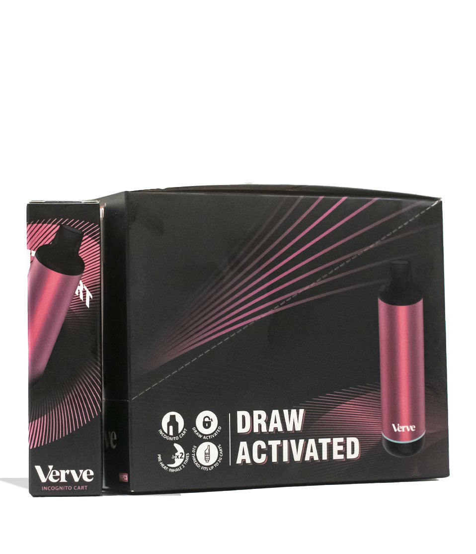 Peach Bud Yocan Verve Cartridge Vaporizer Packaging Front View on White Background