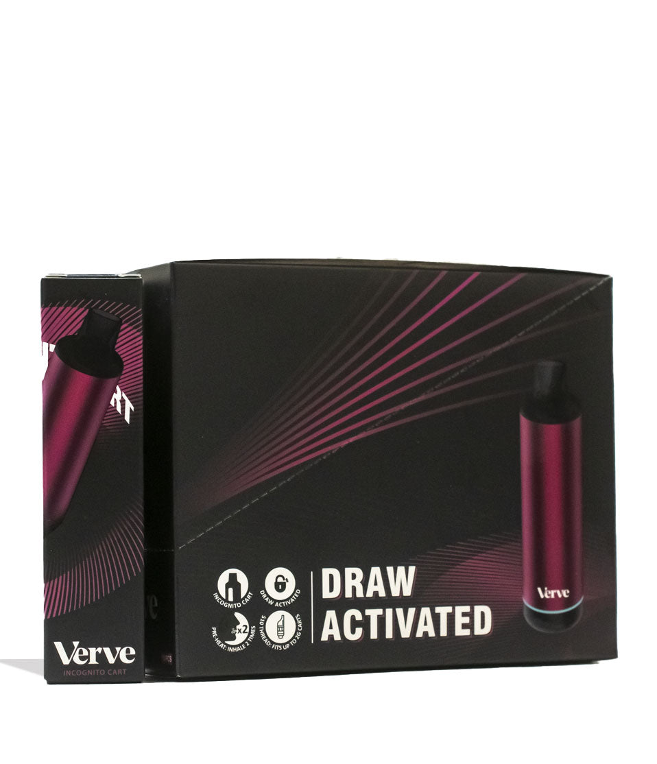 Rosy Yocan Verve Cartridge Vaporizer Packaging Front View on White Background