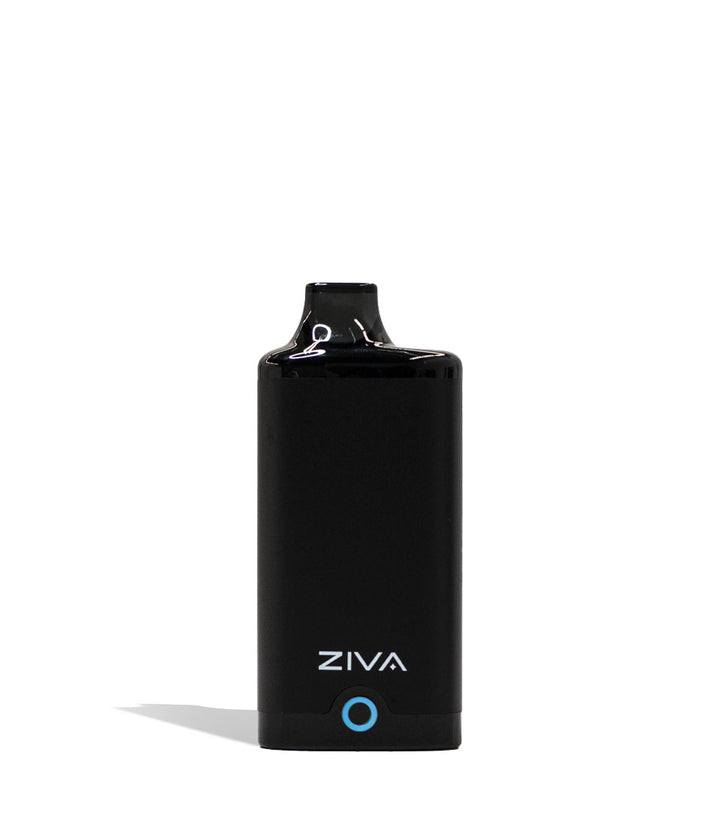 Black Yocan ZIVA Smart Cartridge Vaporizer 10pk Front View on White Background