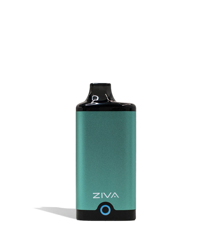 Light Green Yocan ZIVA Smart Cartridge Vaporizer 10pk Front View on White Background