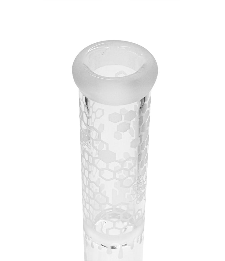 Tube 12 Inch Premium Etched Straight Water Pipe